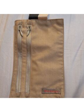 Rick Steves Brown Polyester Money Pouch Belt